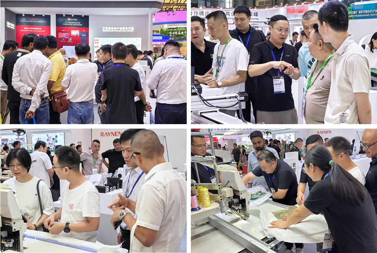 展會精彩回顧 | 睿能科技精彩亮相2025中國國際縫制設(shè)備展覽會(圖2) 展會精彩回顧 | 睿能科技精彩亮相2025中國國際縫制設(shè)備展覽會(圖2)